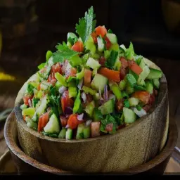 سلطة طازجة بلدي